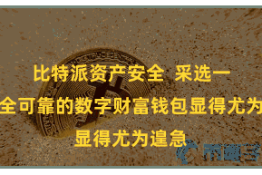 比特派资产安全 采选一款安全可靠的数字财富钱包显得尤为遑急