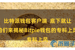 比特派钱包客户端 底下就让咱们来揭秘Bitpie钱包的专科上风