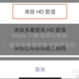 Bitpie下载 选择比特派：最安全便捷的数字资产钱包