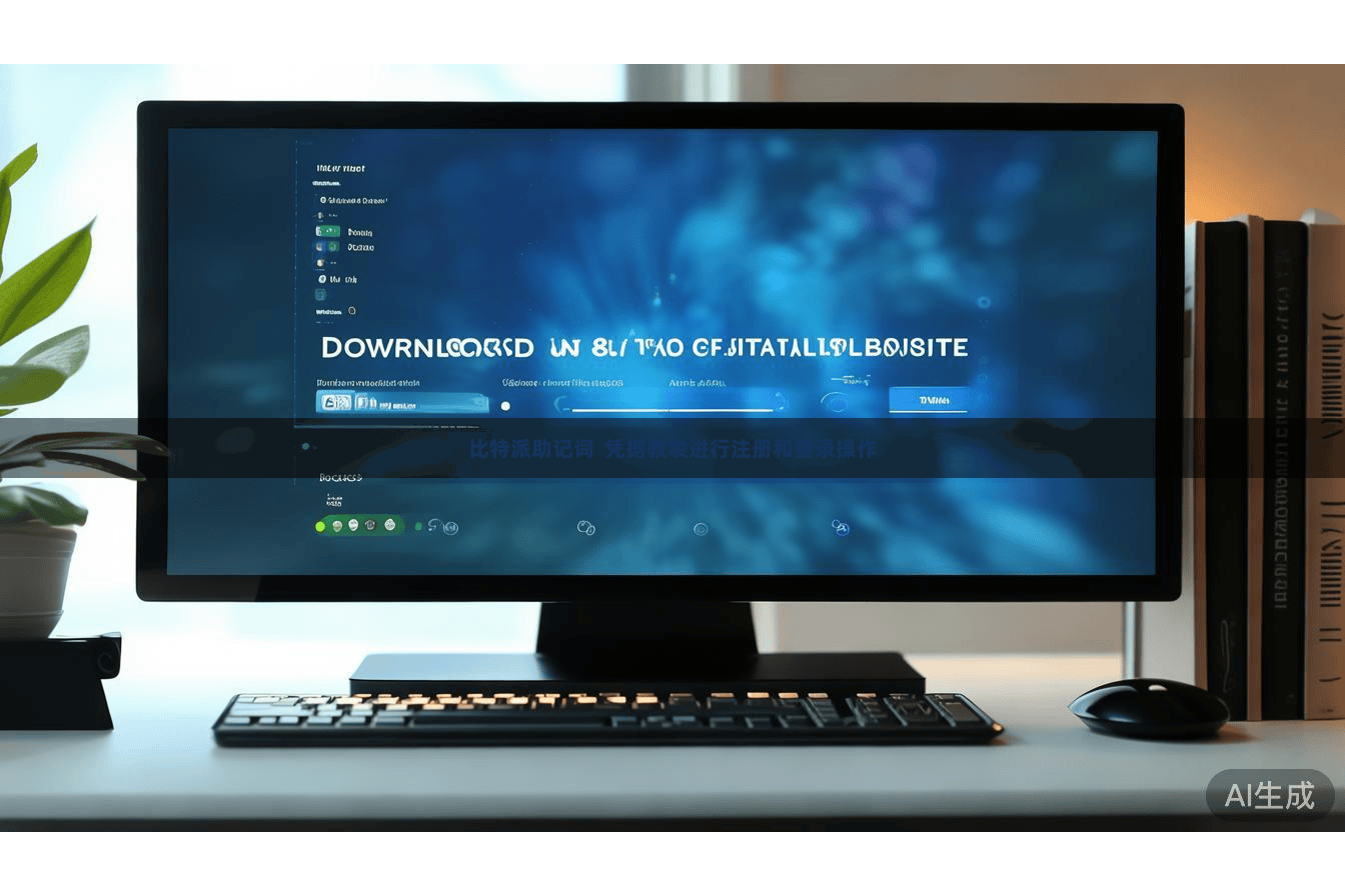 比特派助记词  凭据教唆进行注册和登录操作